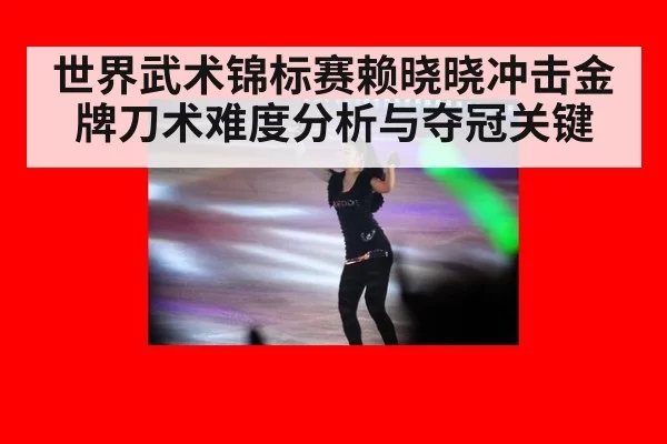 世界武术锦标赛赖晓晓冲击金牌刀术难度分析与夺冠关键